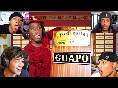Streamers React To Guapo Getting In Streamer University!