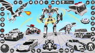 Dragon Robot Car Transform | Android ios Gameplay screenshot 5