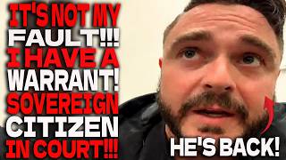 🔥 He Thought Ignoring A Bench Warrant Would Make It Go Away! | Sovereign Citizen FAIL! 🔥