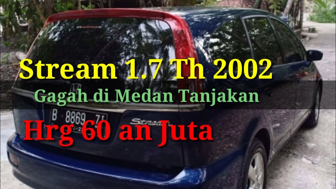 Honda Stream 1.7 Manual Tahun 2002 Review Bodi dan Interiornya - YouTube