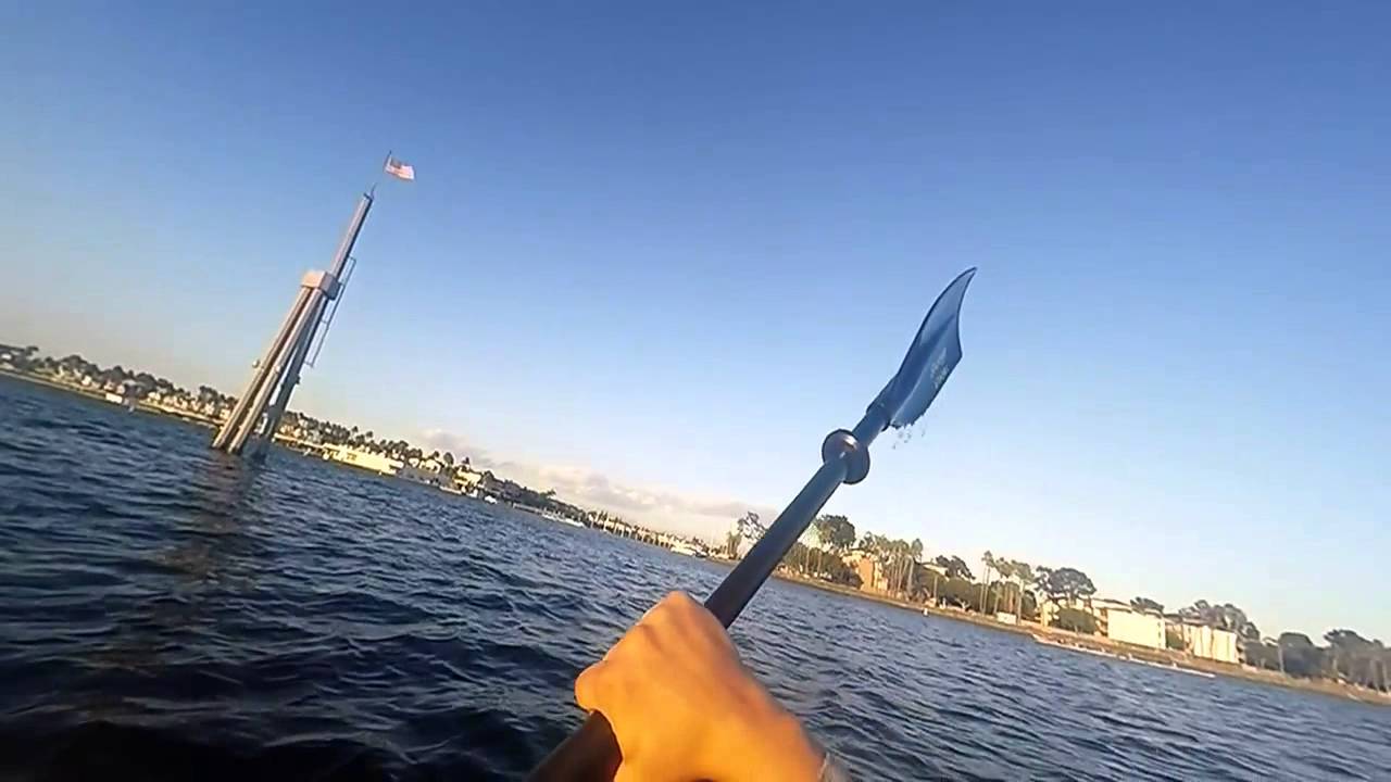 Kayaking Long Beach on my payette 116 YouTube