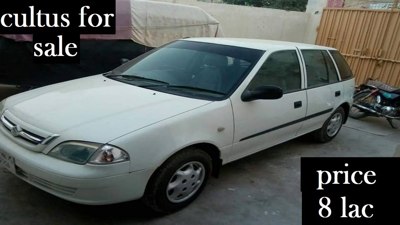 SUZUKI CULTUS FOR SALE USED CARS FOR SALE CARS FOR SALE IN PAKISTAN