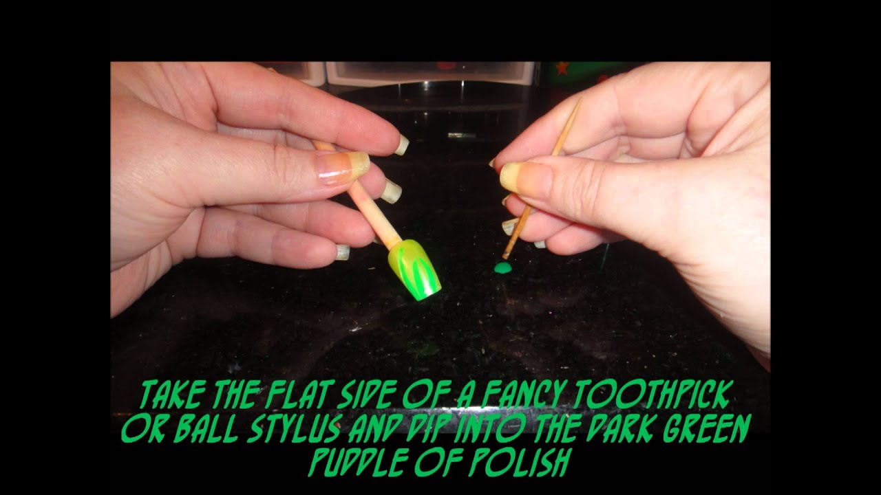 St. Patricks Day Nail Design #2 By Cre8