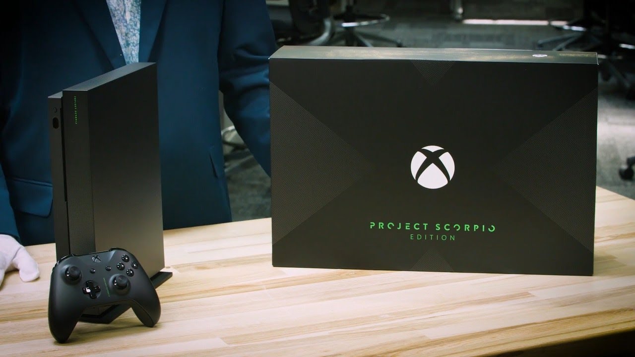 Xbox One X Project Scorpio Edition Unboxing Major Nelson Youtube