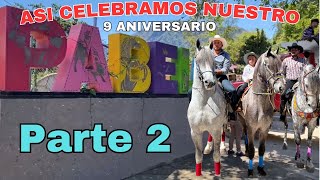 ASI SE VIVIO EL 9 ANIVERSARIO DE RANCHO 3 HERMANOS DE PABELO JALISCO