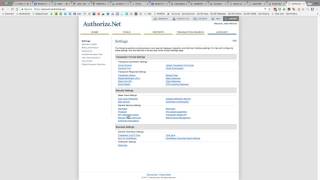 Authorize.net How To Get API Credentials Key