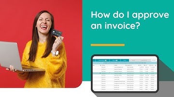 How do I approve an invoice?