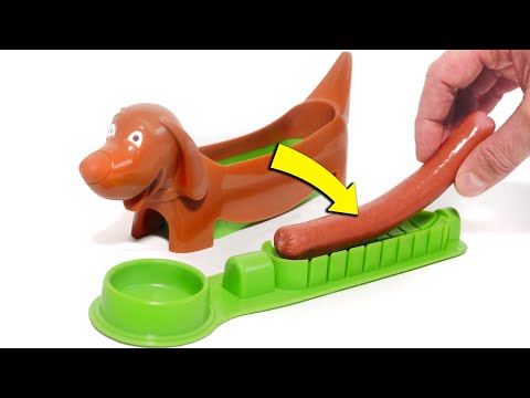 Dachshund Hot Dog Slicer Bite Size Cutter Slicer Weiner Dog Baby