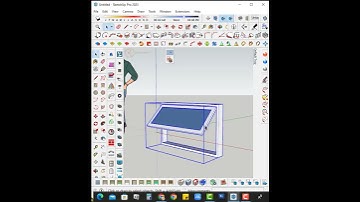 HOW TO STRETCH BY AREA SKETCHUP #shortsvideo