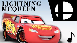 Lightning McQueen making design of Super Smash Bros Ultimate made by me