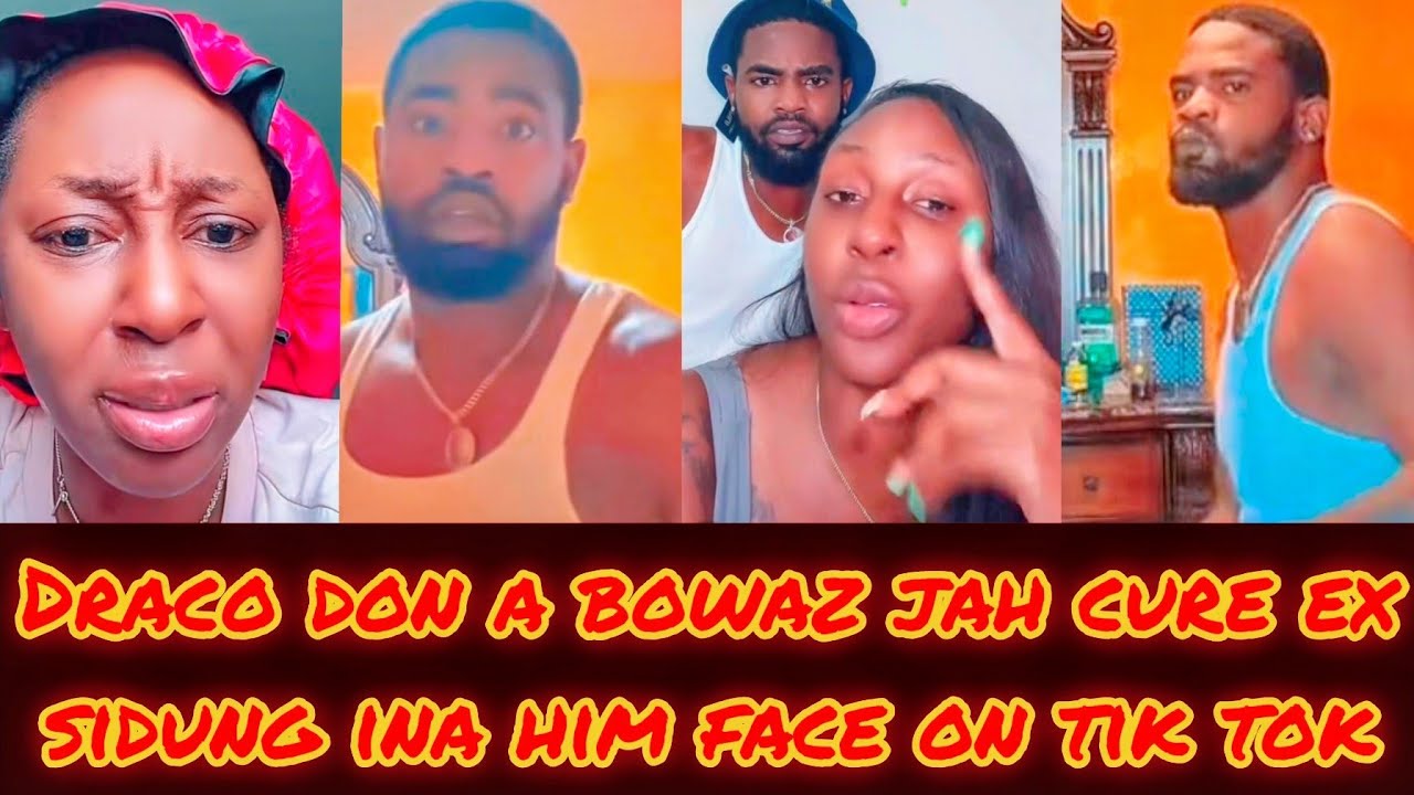 TIK TOKER DRACO A BOWAZ JAH CURE EX SIDUNG INA FACE PAN TIK TOK UTE DEM WEAK