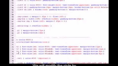 How to Create a New CSS Style with the CoffeeCup Editor