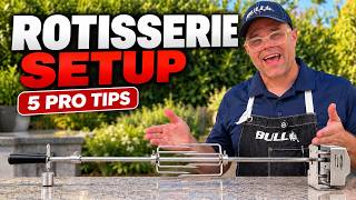 How to Set Up a Bull Rotisserie on a Gas Grill (+ 5 Pro Tips)