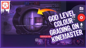 God Level Colour Grading For pubg with the help of kinemaster. //madboyediting//