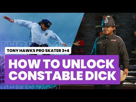 Tony Hawk's Pro Skater 3+4: How To Unlock Secret Skater Constable Richard (Officer Dick) Guide