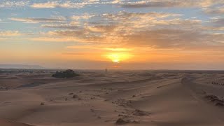 الرمال الذهبية في الصحراء المغربية مرزوكة ??