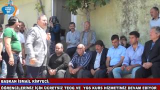 Başkan Kimyeci Karaali Bölüğü Mahalle sakinleri ile biraraya geldi