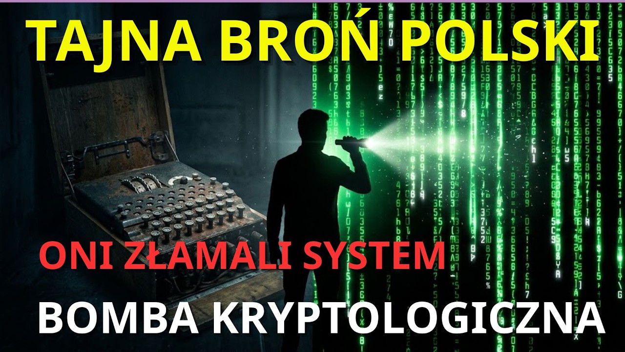 CYBERWOJNA 1939: Pierwsi Hakerzy Świata Byli Polakami! Złamali 