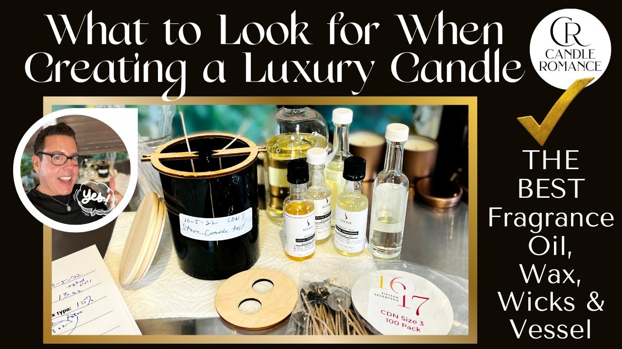 Секрет создания идеальной роскошной свечи