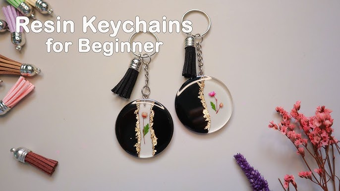 Resin Reflections: DIY Resin Keychain Making Kit - Craft Your Own Stylish  and Personalized Keychains