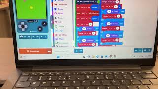 Proses pemindahan game Makecode Arcade ke Micro:bit