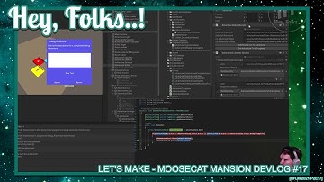Moosecat Manor Unity Devlog #17! [HFLM 2021-P2E17]