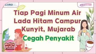 TIAP PAGI MINUM AIR LADA HITAM CAMPUR KUNYIT, MUJARAB CEGAH PENYAKIT! screenshot 5