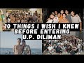 10 Things I Wish I Knew Before Entering UP Diliman