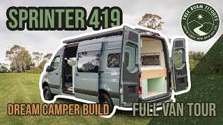 Ultimate Mercedes 4x4 Sprinter Van Camper Tour