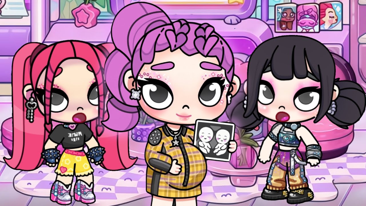 Rumi is PREGNANT with TWINS in Avatar World 😈💜 Kpop Demon Hunters | Pazu