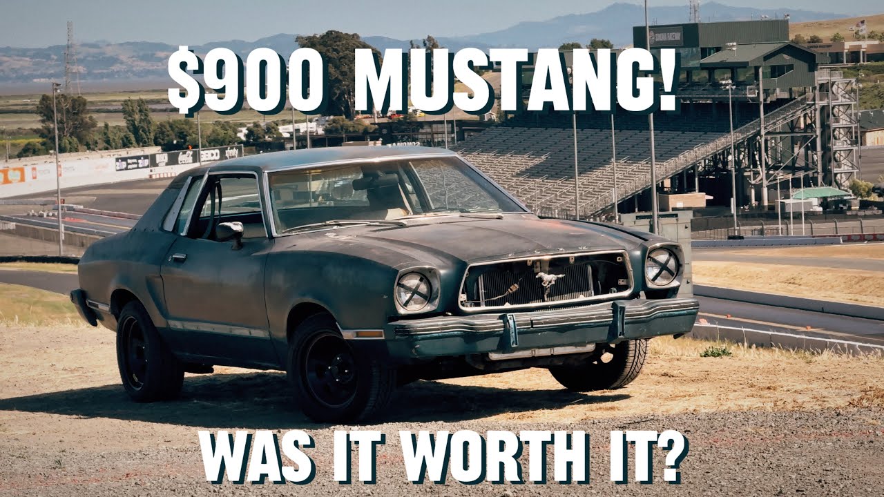 I bought a Mustang for $900￼