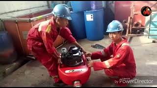 Fire Floating pump atau pompa apung honda GXV 160 6.5hp