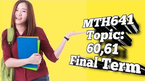 MTH641 Topic 60 & 61|| Bounded Linear Operator