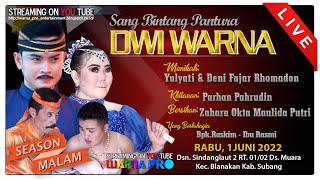 [LIVE] SANDIWARA DWI WARNA PART MALAM || MUARA - BLANAKAN - SUBANG ||  EDISI:01-06- 2022