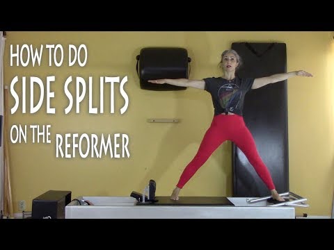 The Pilates System: How to do Side Splits on the Reformer 