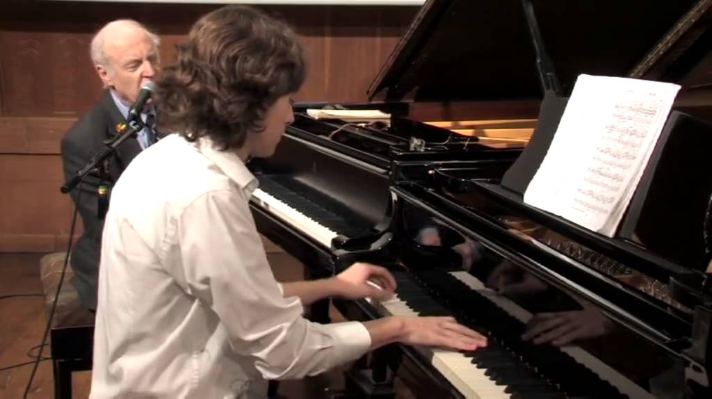 Arie Vardi / Piano Masterclass / Student - Netanel Grinshtein / Jerusalem Music Centre