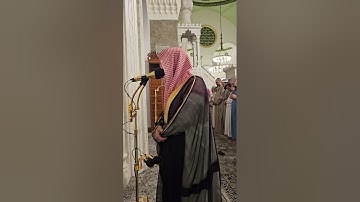 تلاوة من سورة النبأ# من صلاة العشاء الثلاثاء# 26- 4- 1446هـ# الشيخ .عبد الرحمن المغامسي
