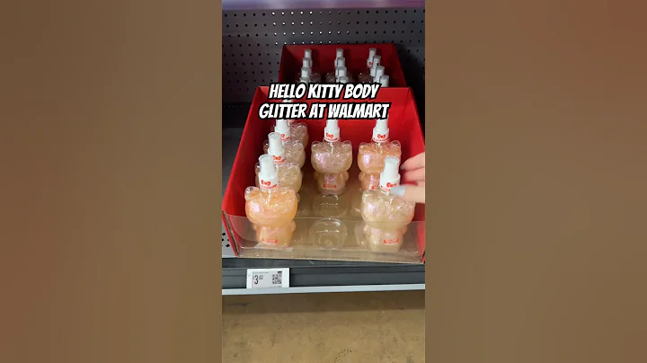 Holiday Gift Find At Walmart! Hello Kitty Body glitter $3.00 #shopwithme #hellokitty #shorts