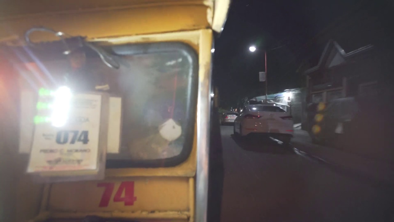 Philippines, Bulacan, tricycle night ride from SM SJDM to DLC Homes 3