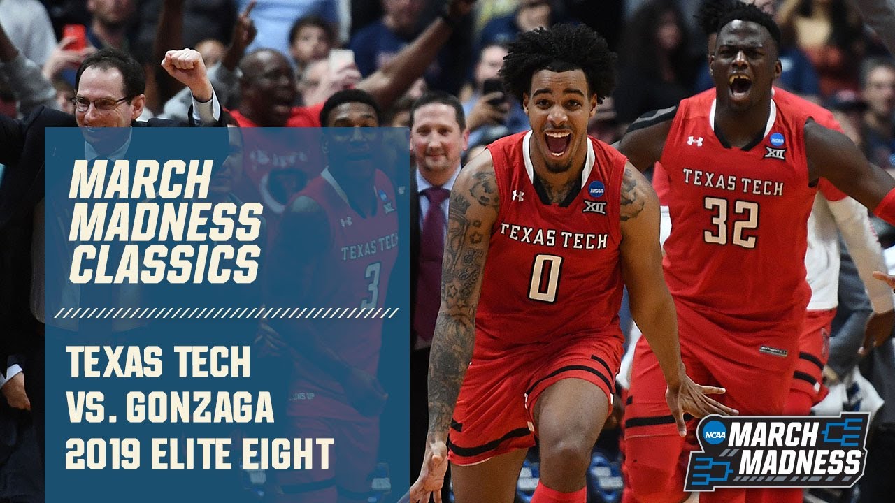 No. 25 Texas Tech falls to No. 5 Gonzaga