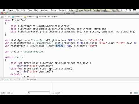 Enumeration Associated Values in Swift