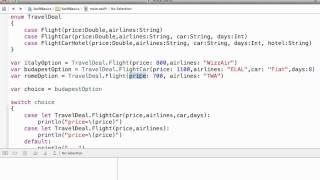 Enumeration Associated Values in Swift