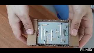 Kartondan Mi̇ni̇ Labi̇rent Oyuncaği Ve Yapimi