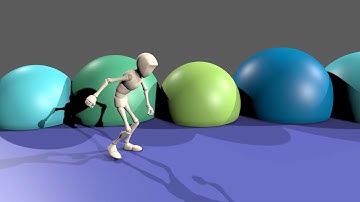 WalkCycle Animation test / USING MAYA