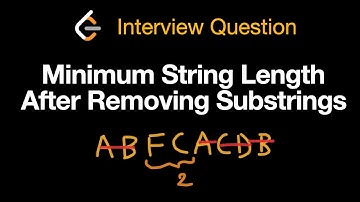 Minimum String Length After Removing Substrings - Leetcode 2696 - Python
