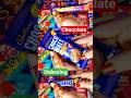 Chocolate unboxing asmr