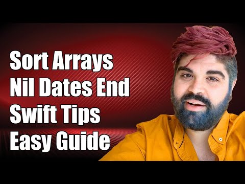 How to Sort Array with Nil Dates to the End in Swift Programming