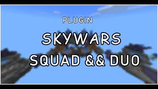 PLUGIN SKYWARS MODE SQUAD AND DUO FOR POCKETMINE 1.16.200
