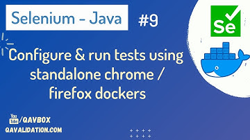 Run Selenium4 tests in standalone chrome | firefox dockers