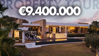 Inside €9.400.000 SingleStory Frontline Golf Modern MegaMansion in Marbella | Drumelia Real Estate